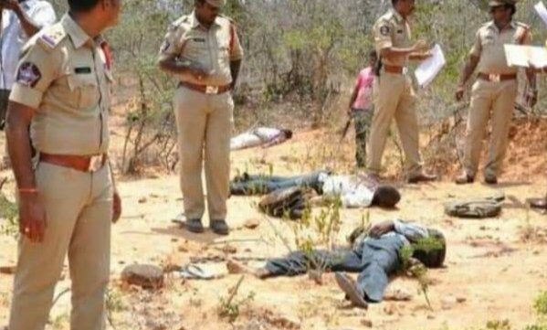 हैदराबाद पुलिस ने कहा उन्होंने हमारी बंदूके छीनी तब हमने किया इनकाउंटर 1 ELFPZ2EUUAELQxc