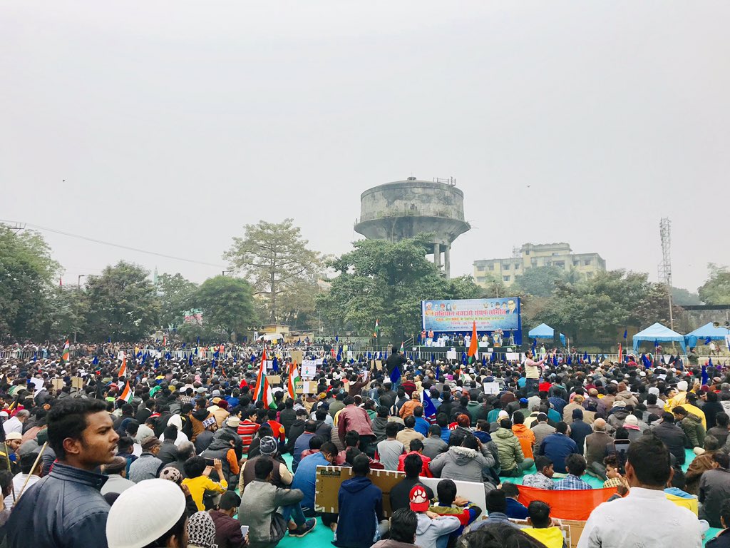 झारखण्ड के कई जिलों में हुए CAA नागरिकता संशोधन कानून के खिलाफ शांति प्रदर्शन की तस्वीरें 6