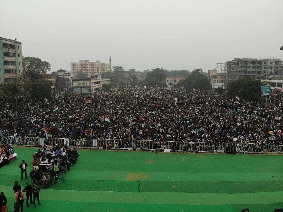 झारखण्ड के कई जिलों में हुए CAA नागरिकता संशोधन कानून के खिलाफ शांति प्रदर्शन की तस्वीरें 7