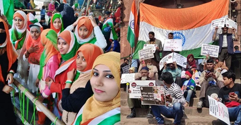 तिरंगे में रंग गया शाहीन बाग, जामा मस्जिद, देशभक्ति के साथ विरोध प्रदर्शन भी 3 तिरंगे में रंग गया शाहीन बाग, जामा मस्जिद, देशभक्ति के साथ विरोध प्रदर्शन भी 3