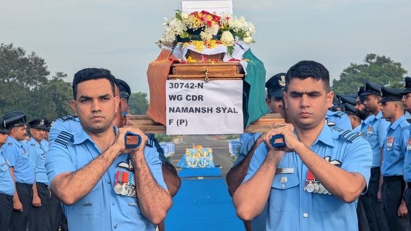 Wing Commander Namansh Syal