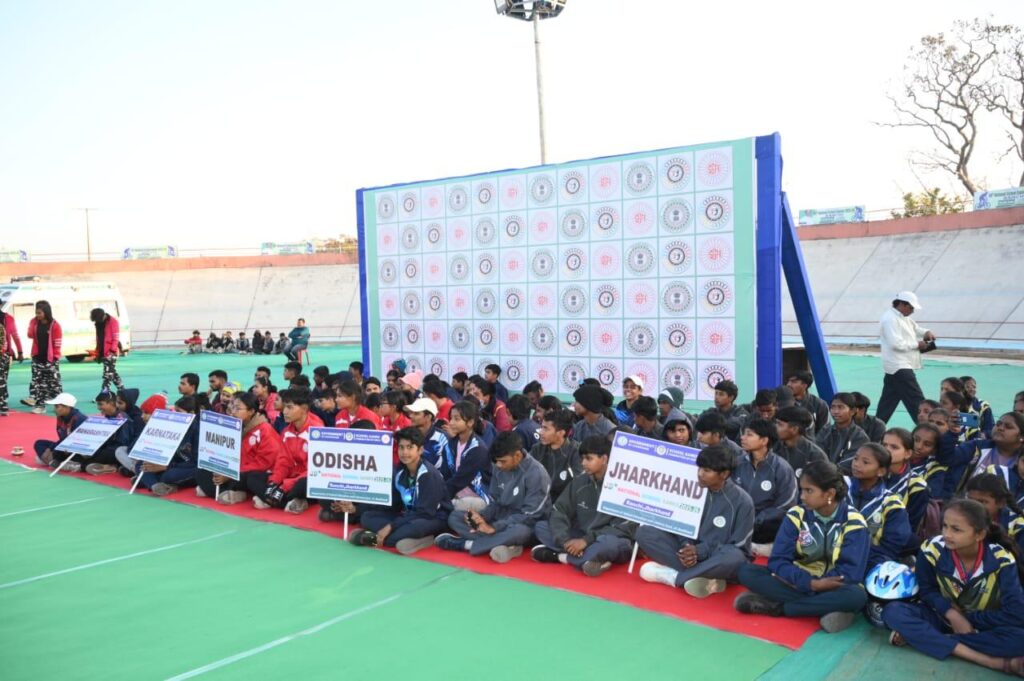 69th National School Games Competition 2025-26: रांची में ट्रैक साइक्लिंग का भव्य आगाज़, झारखंड ने जीते दो स्वर्ण 3