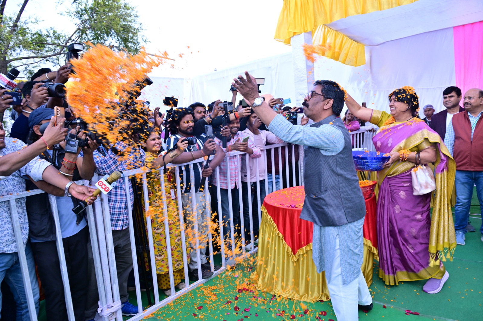 Holi Milan Celebration