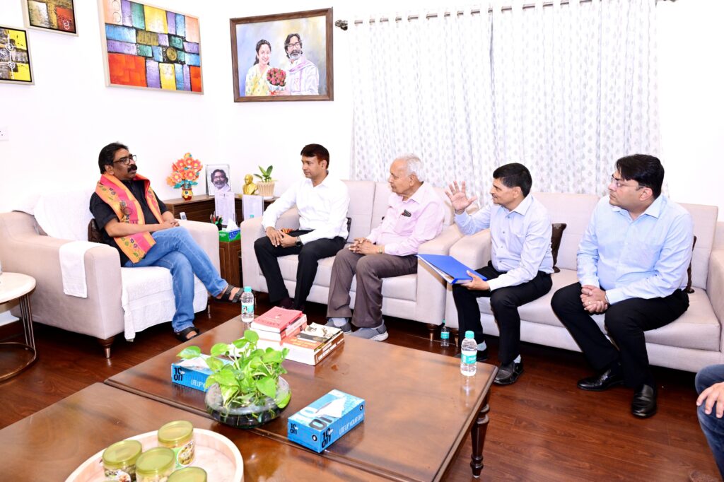 Panchkalyanak Pratistha Mahotsav : मुख्यमंत्री हेमन्त सोरेन से दिगंबर जैन पंचायत के प्रतिनिधिमंडल की मुलाकात 1