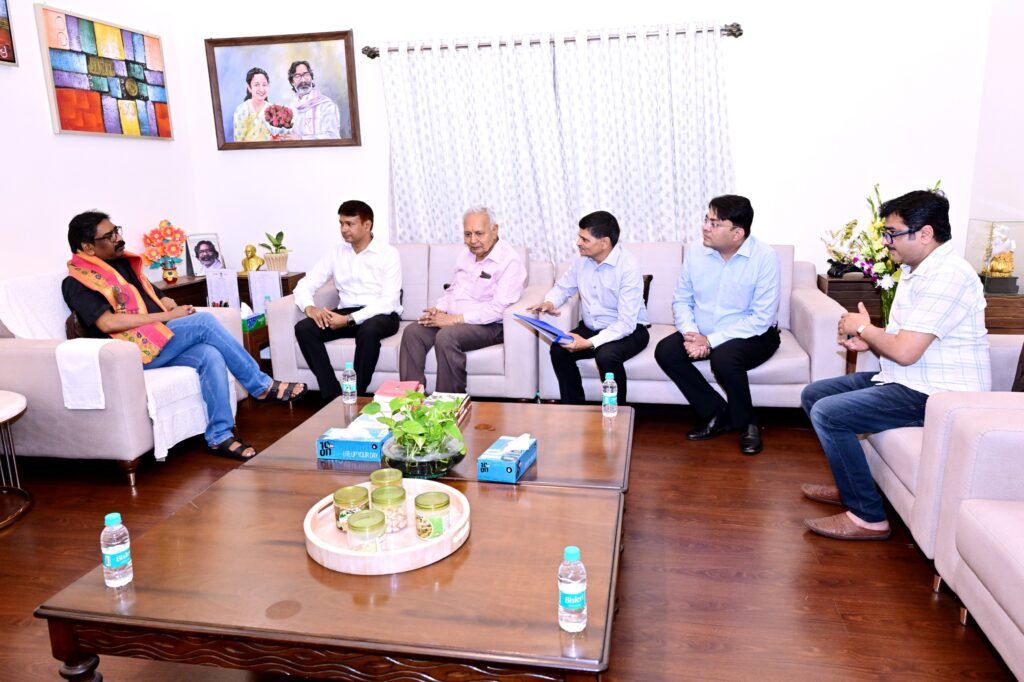 Panchkalyanak Pratistha Mahotsav : मुख्यमंत्री हेमन्त सोरेन से दिगंबर जैन पंचायत के प्रतिनिधिमंडल की मुलाकात 2