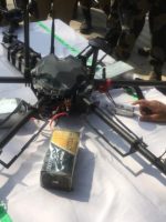 Pak drone carrying weapons in J&K's Kathua.