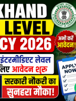 Jharkhand Inter Level Vacancy 2026
