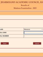 JAC Madarsa Board Result 2023