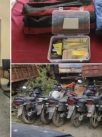 Major-action-against-gamblers-in-Domchanch-8-motorcycles-and-cash-recovered-in-raid-one-arrested-860x484