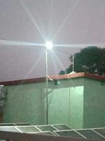 Solar light in village