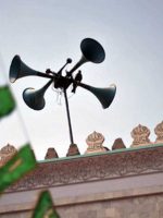 azan from loud speaker