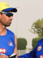 csk ms dhoni and coach