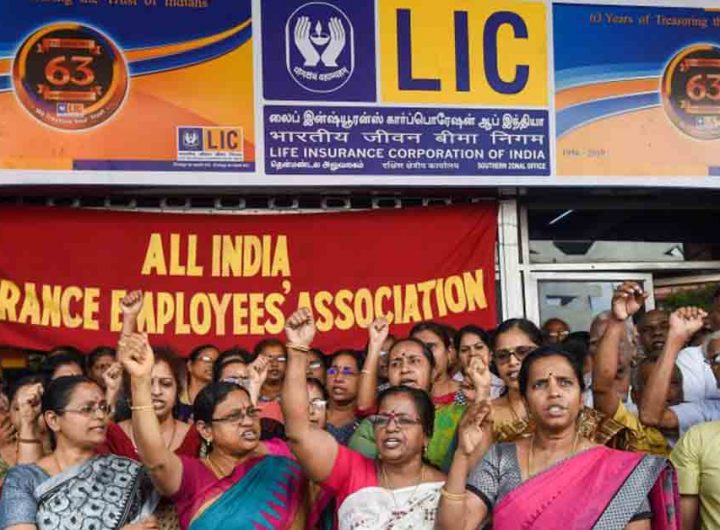 lic workers strike